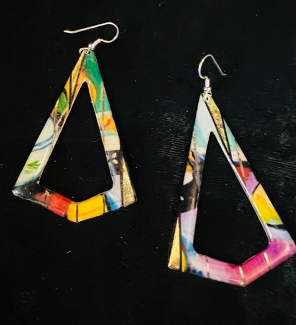 Matisse Art history Triangle earrings
