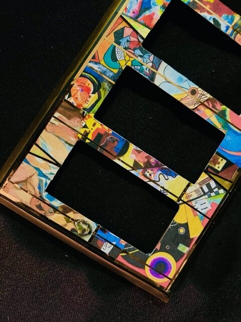 Picasso Kandinsky frame Rocker multilple