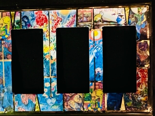 Romantic Chagal Art history Switchplates Romantic Chagal Art history Switchplates