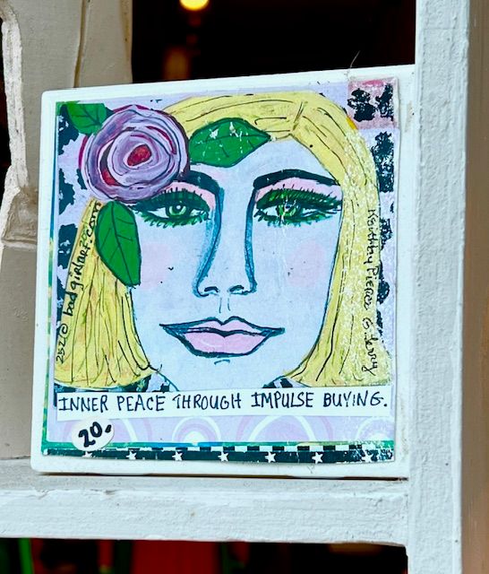 "The Bad Girls " Ceramic Plaques