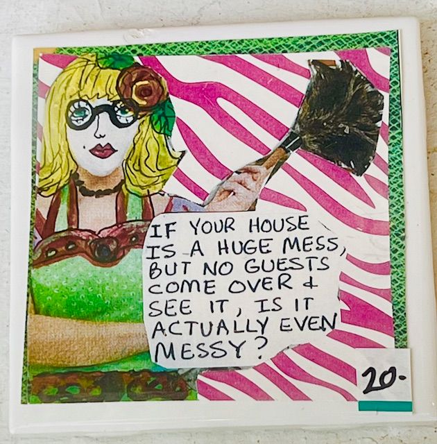 "The Bad Girls " Ceramic Plaques Comedy