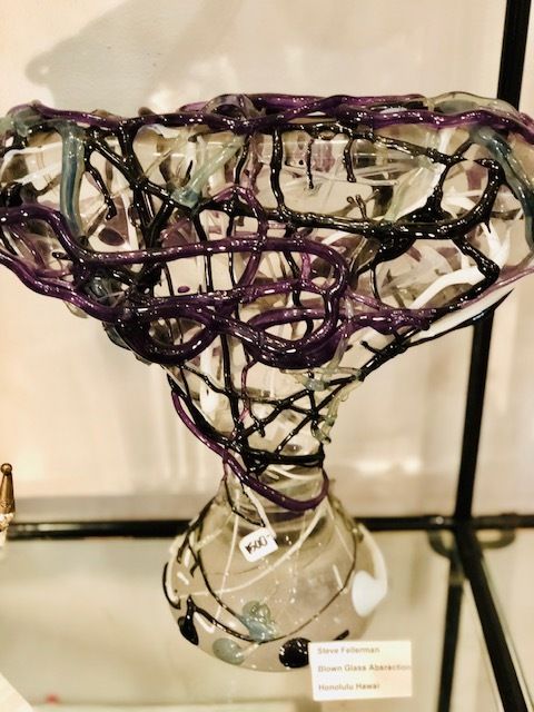 Tree Of Life Blown Glass by Steven Fellerman of Hawaii