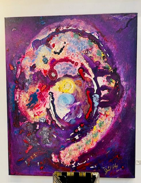 Falling into Cosmic Purple Halo-David Young