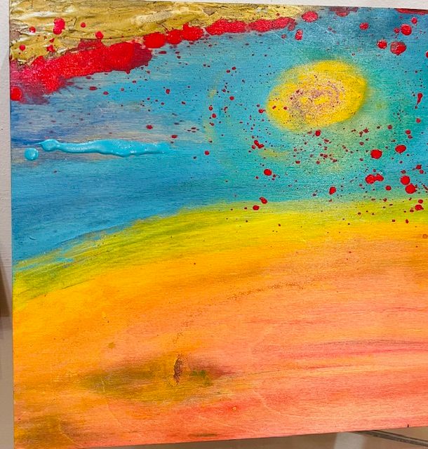 Sunset at Cosmic Landscape