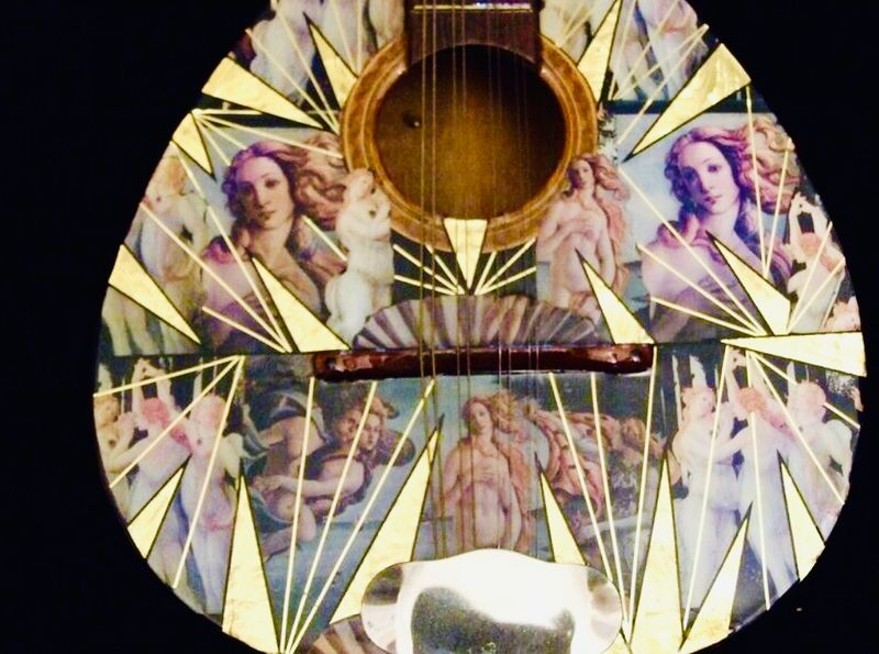 SOLD!! !Botticelli - Klimt Renaissance Mandolin SOLD!! !Botticelli - Klimt Renaissance Mandolin