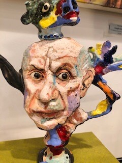 SOLD !!!Picasso Tea Pot Sculpture by Noi Volkov of Russia SOLD !!!Picasso Tea Pot Sculpture by Noi Volkov of Russia