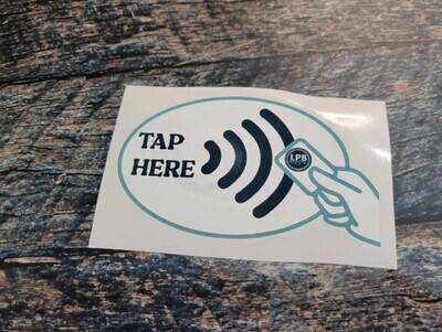 Tap Tag Decal