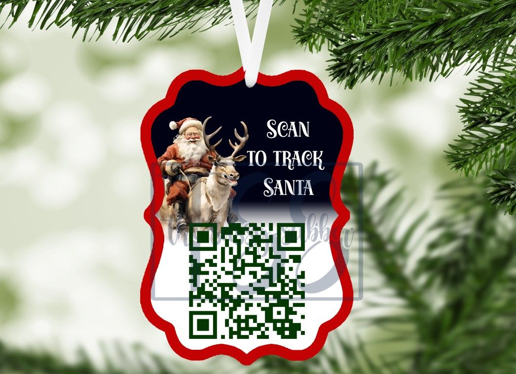 Santa Tracker Freebie Ornament File