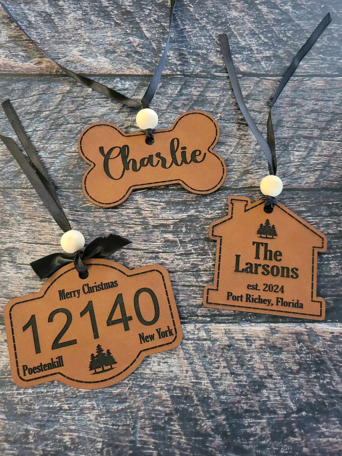 Faux Stitch Ornament Bundle Digital  File
