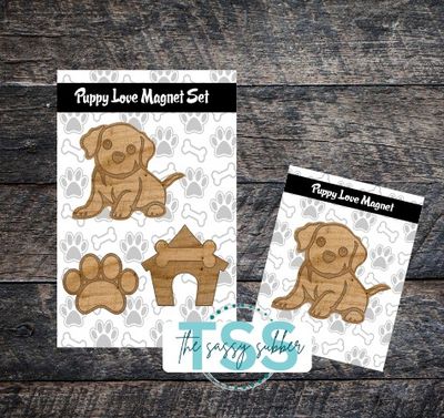 Puppy Love Magnet Set