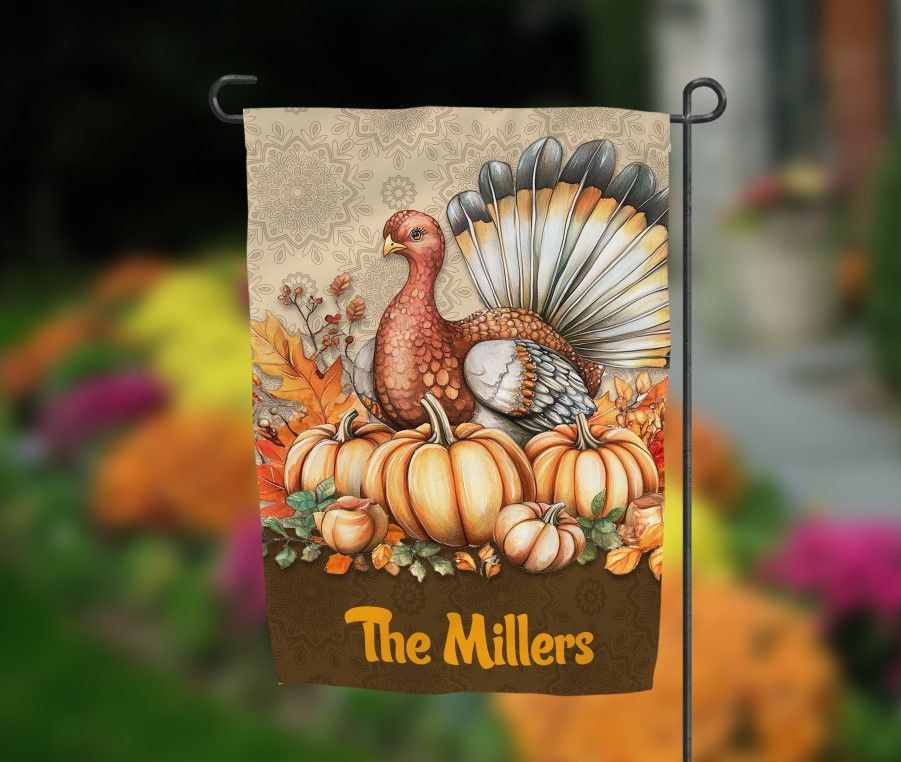 Turkey  Harvest Flag