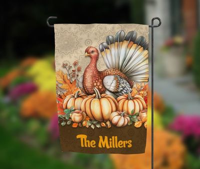 Turkey  Harvest Flag