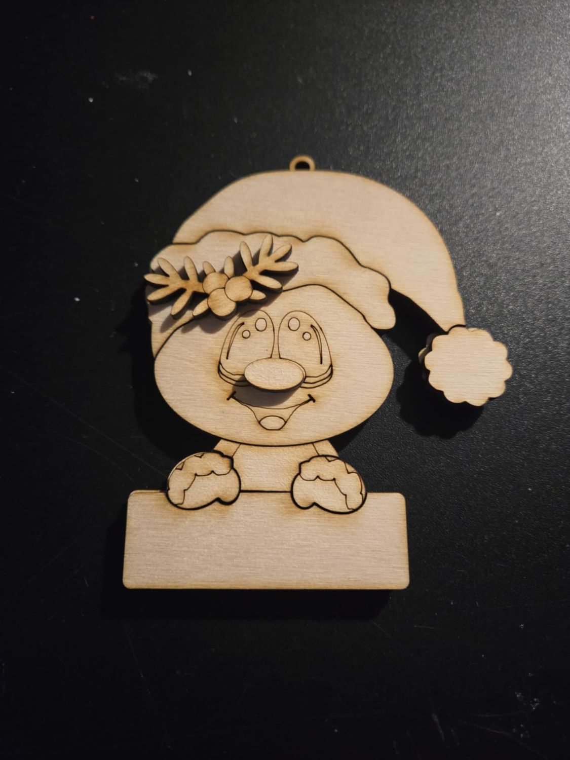 Gingy Laser File Ornament