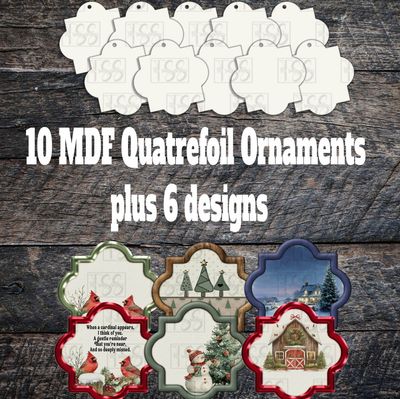 Quatrefoil 10 pack with 6 Bonus Designs