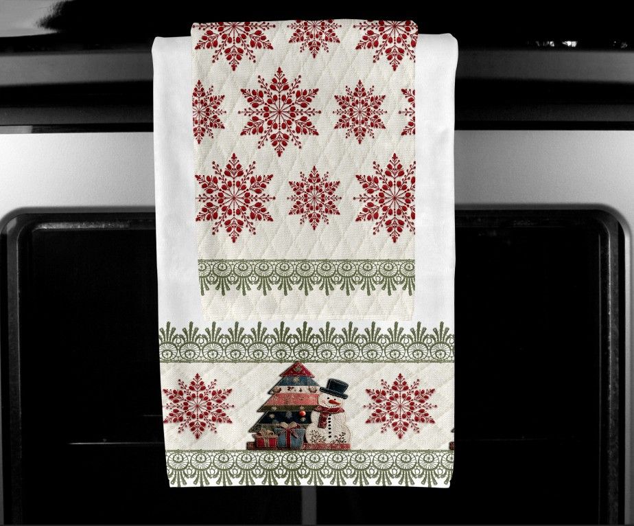 Patchwork towel bundle  set Digital Design