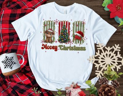 Mooey Christmas  For DTF or Sublimation