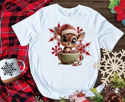 Hot Cocoa Animal Collection  For DTF or Sublimation