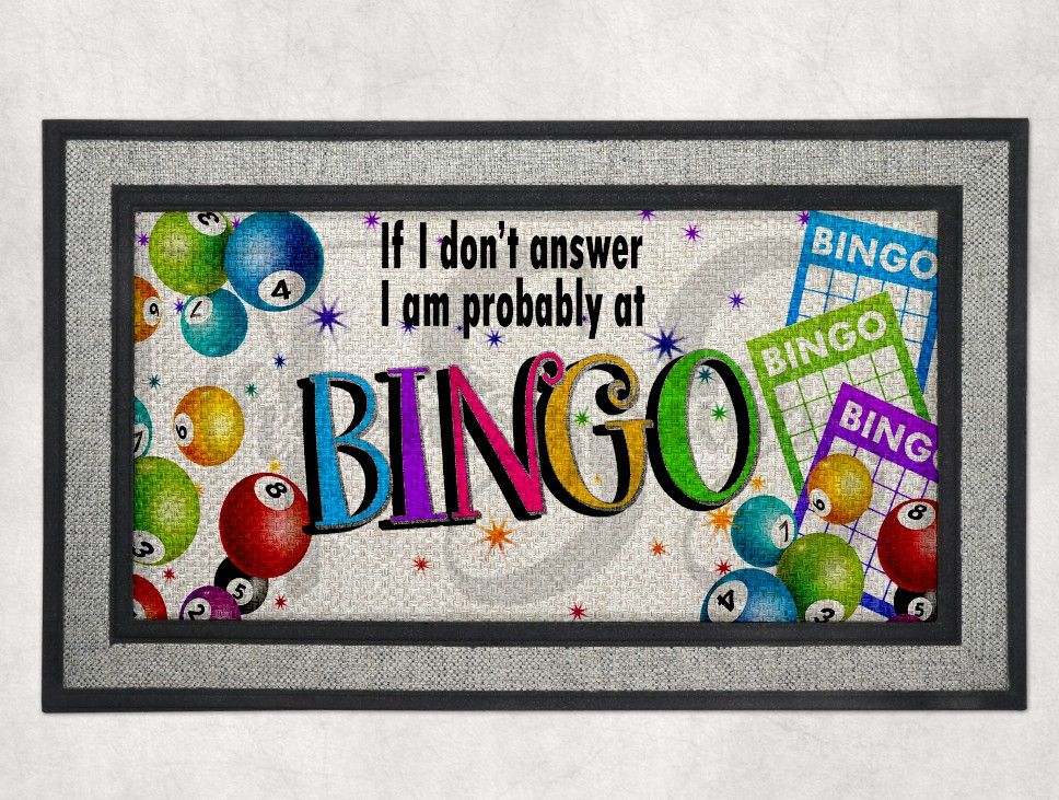 Bingo Door Mat Design