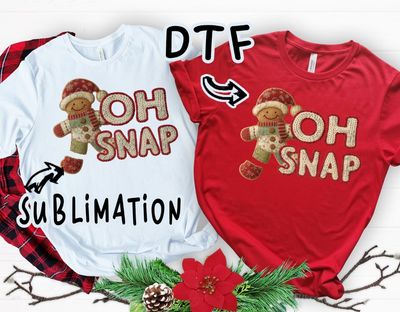 OH SNAP  Shirt Design DTF or Sublimation