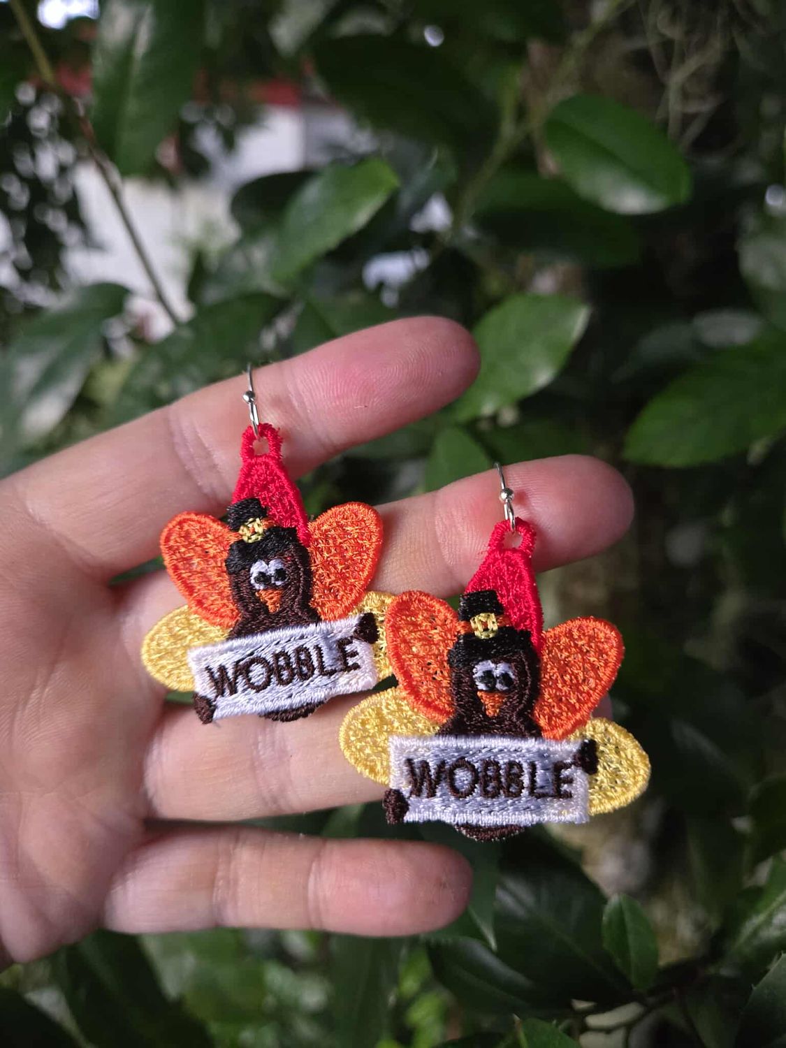 FSL Turkey Earrings Digital File