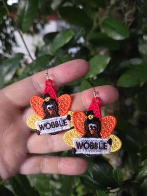 FSL Turkey Earrings Digital File