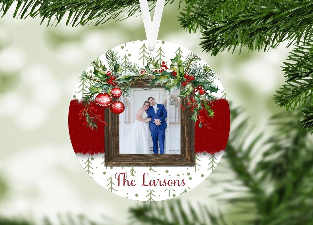 Christmas Phone Frame Ornament