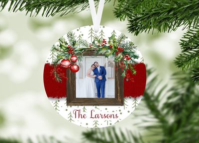 Christmas Phone Frame Ornament