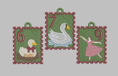 FSL 12 days of Christmas Part 1 ( 6,7,9) Digital File