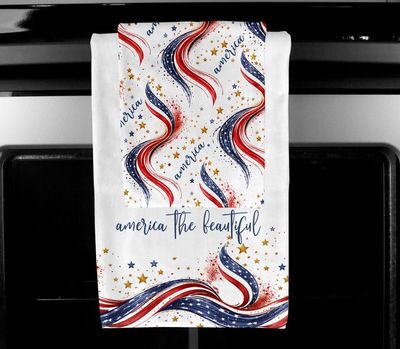 250 Birthday of America Towel set  Digital Design