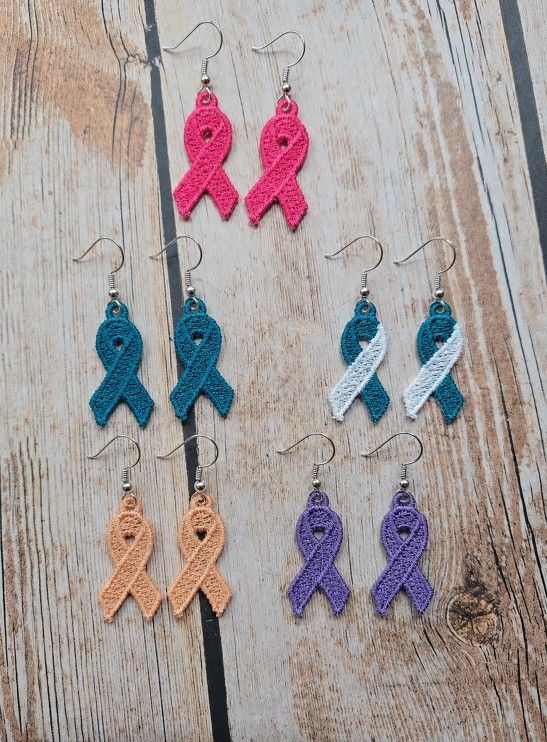 Awareness Ribbon Earrings