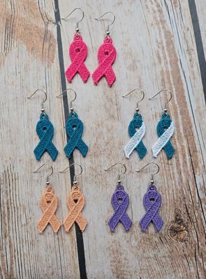 Awareness Ribbon Earrings