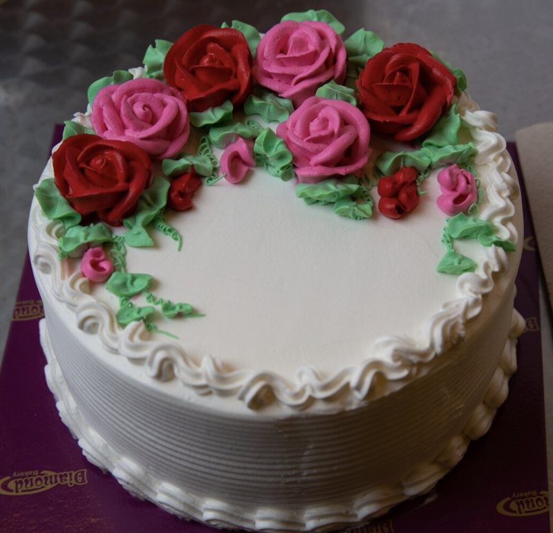 Whip Cream Cake - Flowers