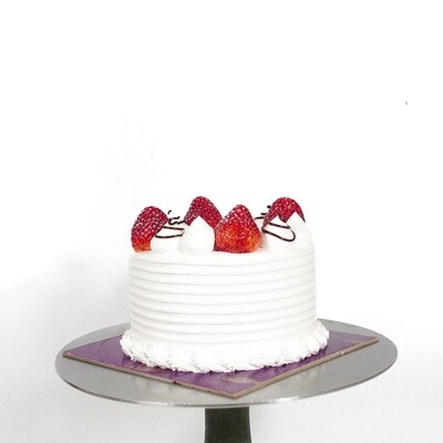 Whip Cream Cake - Strawberries