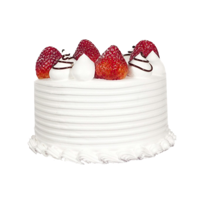 Whip Cream Cake - Strawberries