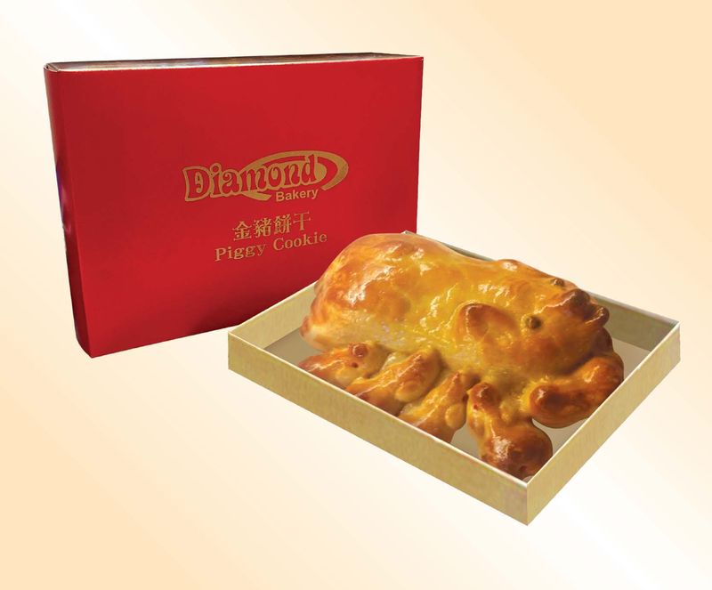 Piggy Family Cookie金猪家族餅乾