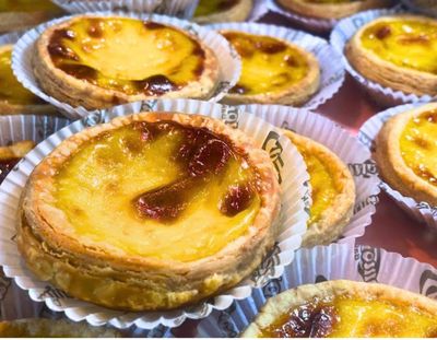 Portuguese Style Egg Custard Tart Portuguese Style Egg Custard Tart