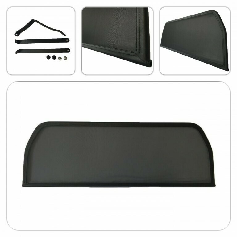 Windschott für Alfa Romeo Fastback Spider 105 115 1964 - 1994 
Schwarz