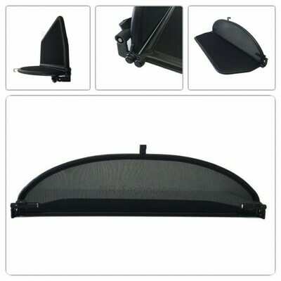 Windschott für Alfa Romeo Fastback Spider Typ 916 94-2006 Schwarz