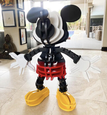 Fringe Wooden Mickey
