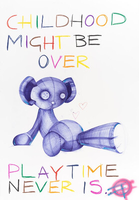 Fringe Facsimile series | Fine Art Edition Print  Playtime - R10800.00