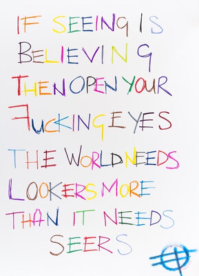 FRINGE | BELIEVING | FINE ART EDITION PRINT | 110cm x 70cm – R10800.00