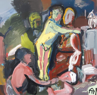 Mother And Child By Luke Batha