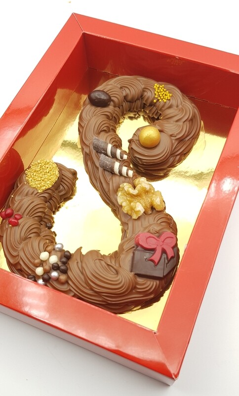 Chocolade letter groot - melk