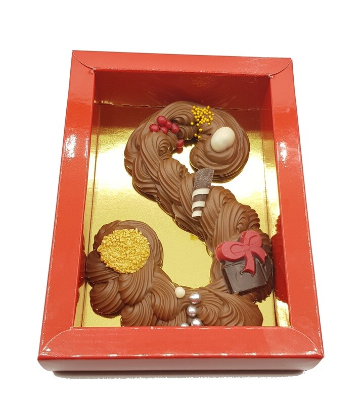 Chocolade letter klein - melk