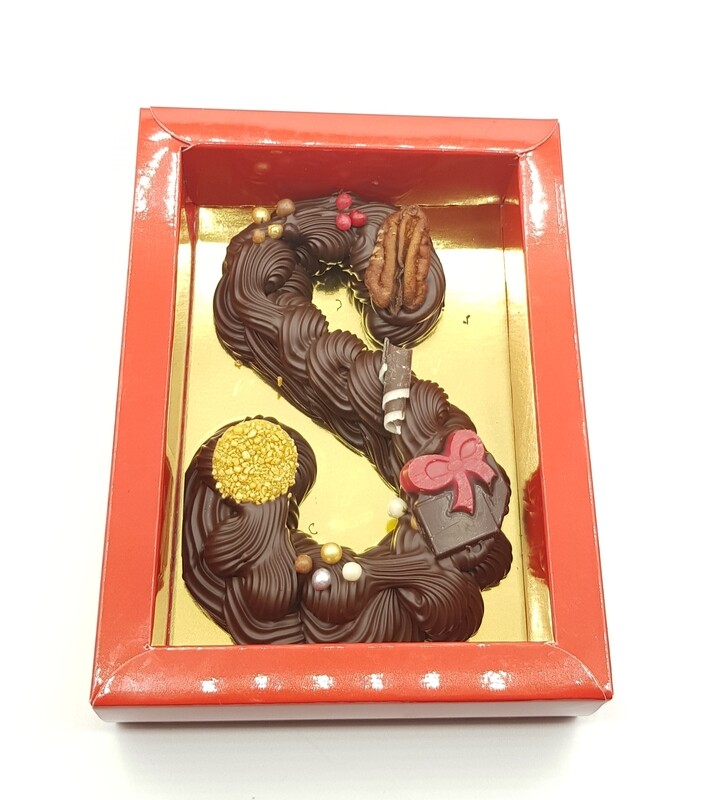 Chocolade letter klein - puur