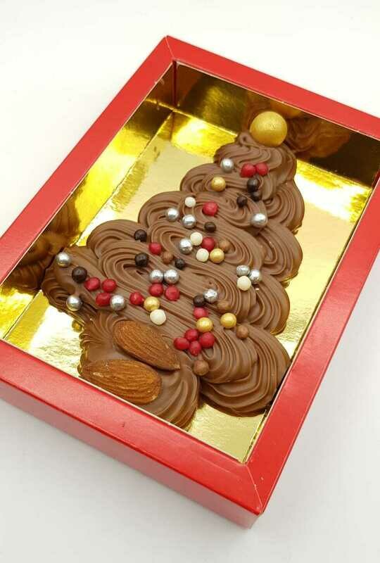 Chocolade kerstboom - melk