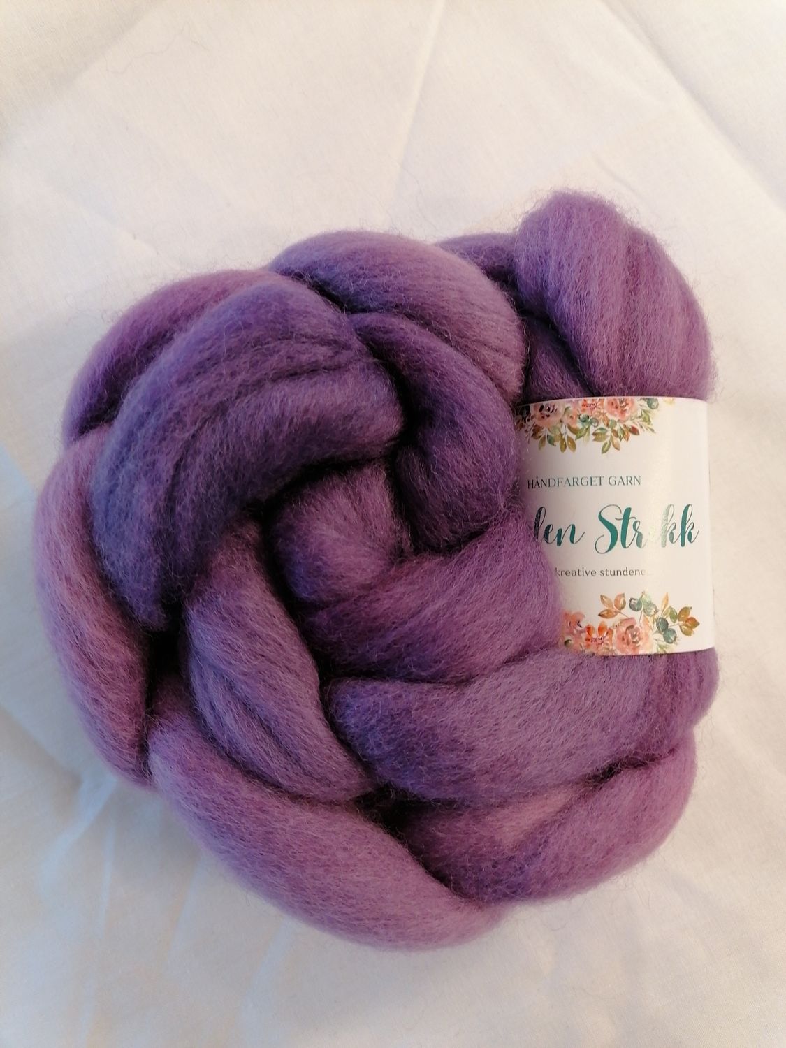 CORRIEDALE SPINNEFIBER - Håndfarget 83