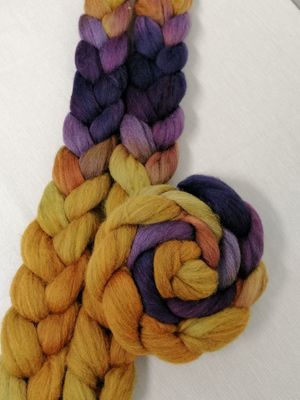 CORRIEDALE SPINNEFIBER - Håndfarget 97