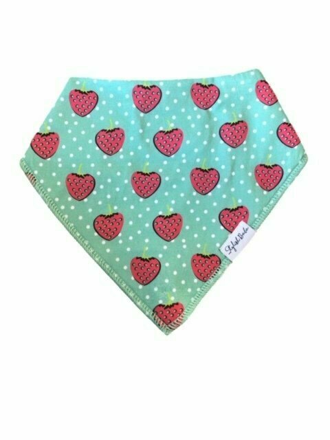 strawberry bib