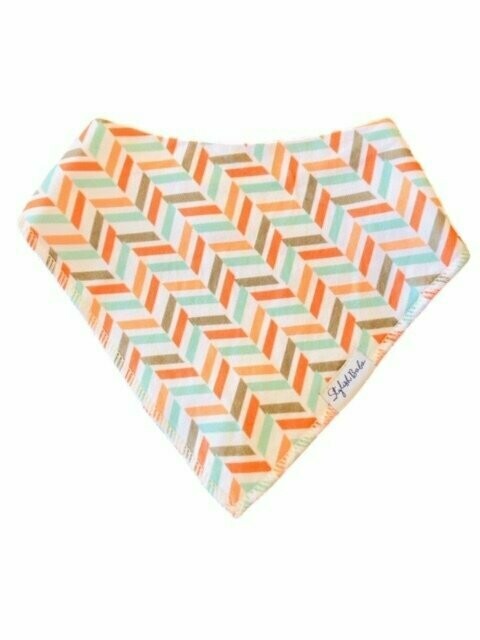 Autumn Colour Baby Bandana Dribble Proof Bib
